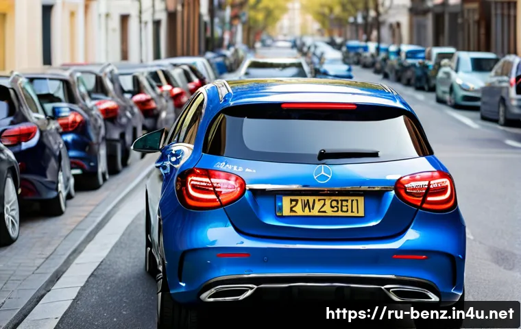 Как Mercedes-Benz A-Class помогает экономить на топливе в городе 4 벤츠 A클래스의 도심 주행 효율성 관련 이미지 2